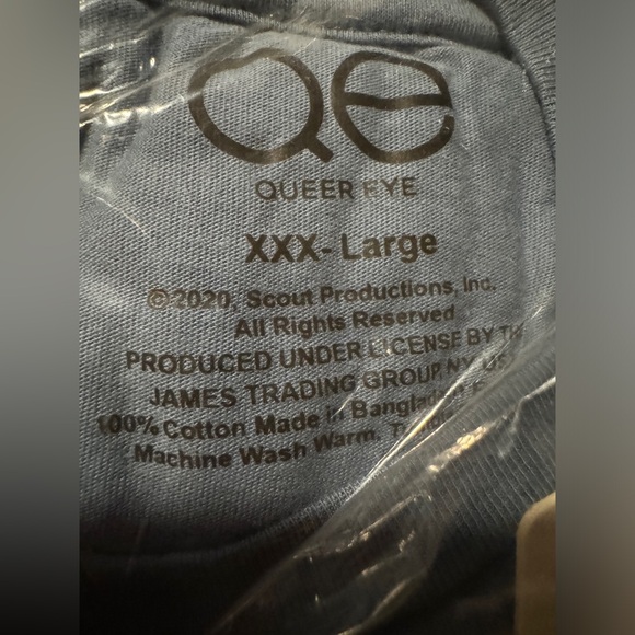 🏳️‍🌈 NWT! QE Unisex Choose Kindness Blue Tshirt - Picture 7 of 10